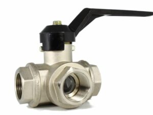 Threaded 3-way Ball Valve, 03-120