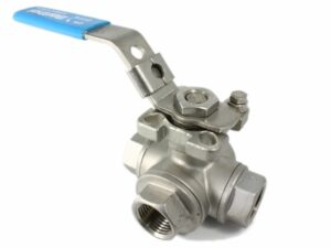 Threaded 3-way Ball Valve, 03-129
