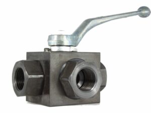 High Pressure 3-Way Threaded Ball Valve, 03-140.1