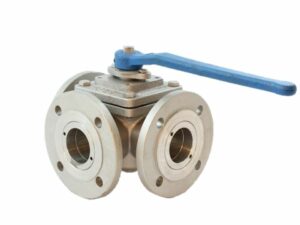 Flanged 3-way Ball Valve, 03-740