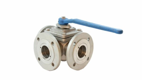 Flanged 3-way Ball Valve, 03-740